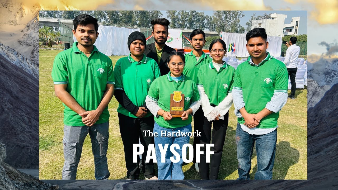 Hardwork paysoff.. l manithings l Environment Club