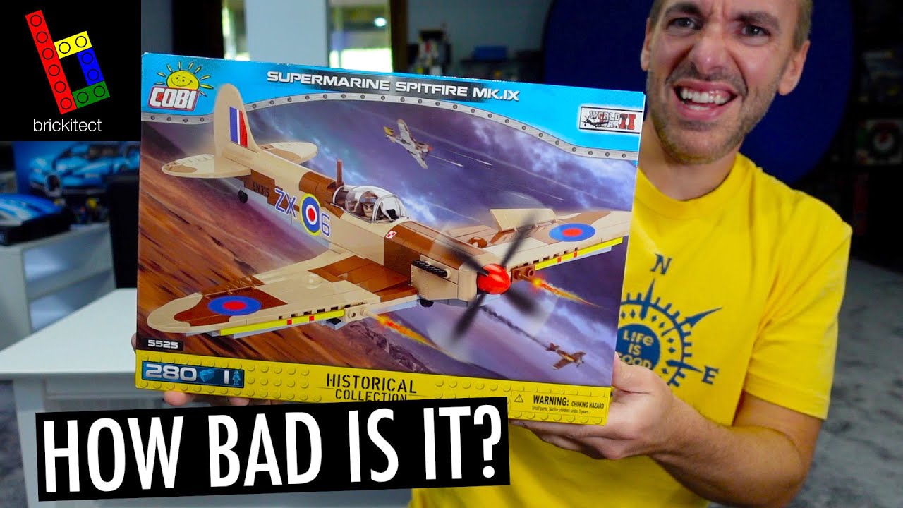 НАСКОЛЬКО ВСЕ ПЛОХО? Cobi Supermarine Spitfire MK IX