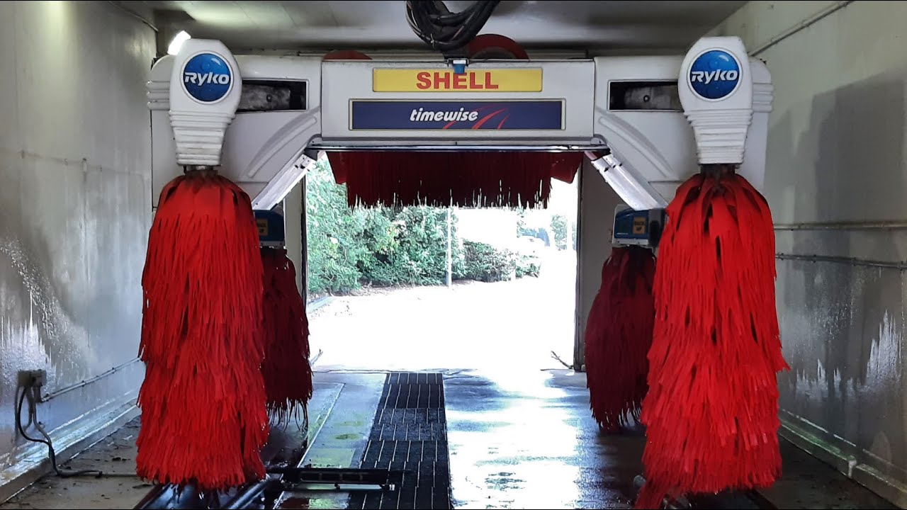 BRAND NEW Ryko Soft Gloss MAXX 5 Car Wash at Shell Timewise #236 in The Woodlands, Texas