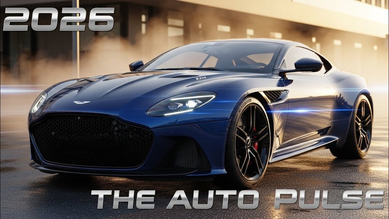 2026 Aston Martin DBS Superleggera Review | The Auto Pulse | Midnight Blue Luxury Supercar
