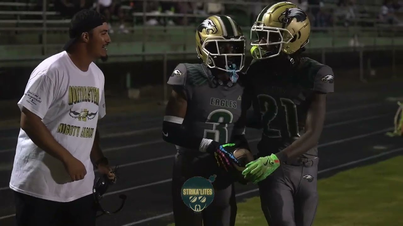 Northeastern football scrimmage top plays including marquee matchup between NHS and New Bern!