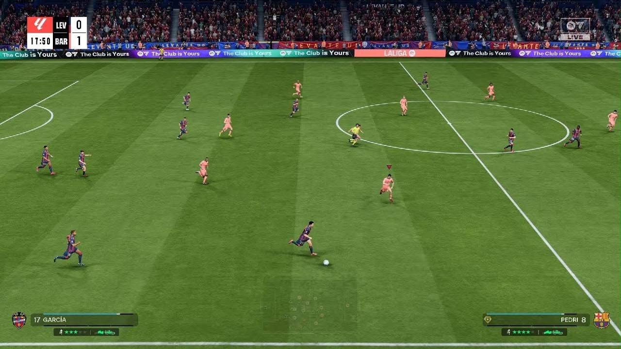Fc26 granie Barcelona #2 Barcelona vs lewante . Kolejna bramka Rafini