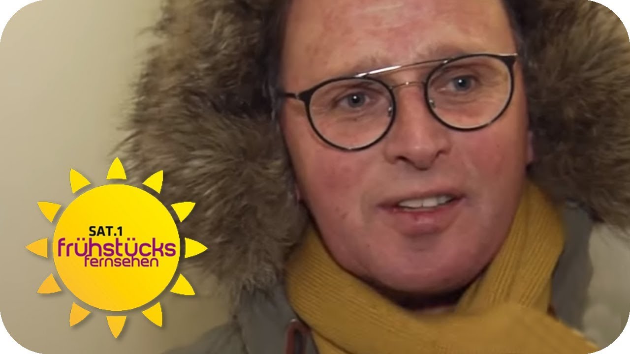 Extreme Form der Nesselsucht: Dieser Mann ist gegen Kälte allergisch | SAT.1 Frühstücksfernsehen