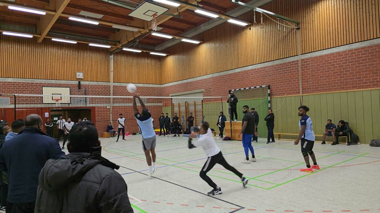 Uk Sellakili Amaan vs Black Tigers (CH) - Tamil Volleyball - 4 a side