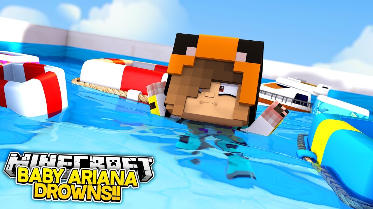 RAMONA DROWNS BABY ARIANA!! w/Little Carly (Minecraft Roleplay)