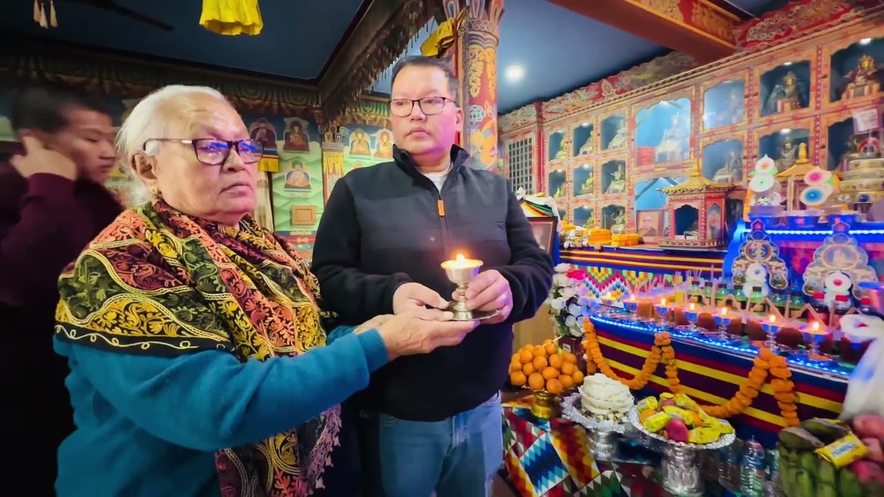 Pause 25 January 9th ते श्रो दिन कंग्यूर पुण्य पाठ जय बुद्ध 