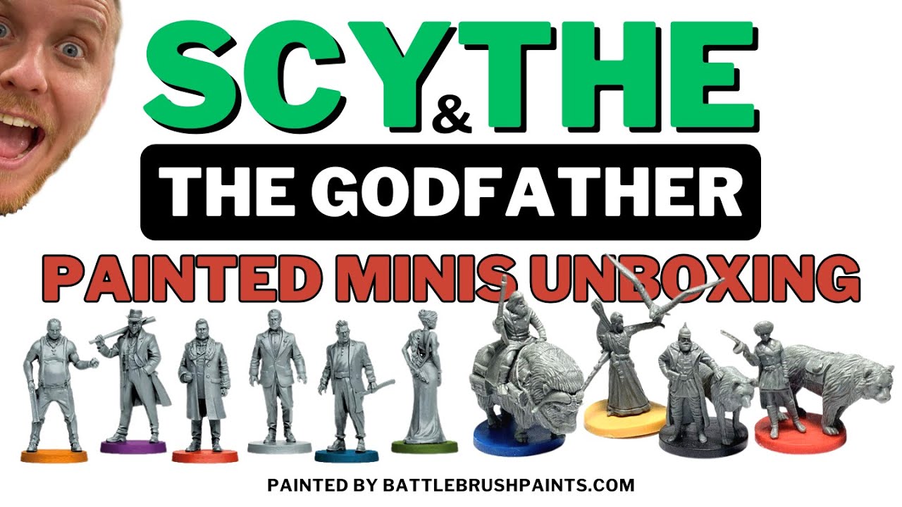 Scythe & The Godfather Painted Minis Unboxing