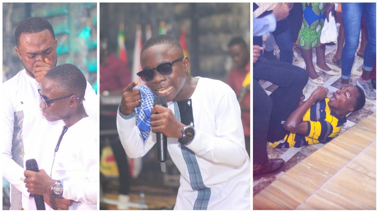 11YEARS HALF BLIND BOY OSEI BLESSING'S PERFORMANCE IS BEYOND MEASURE