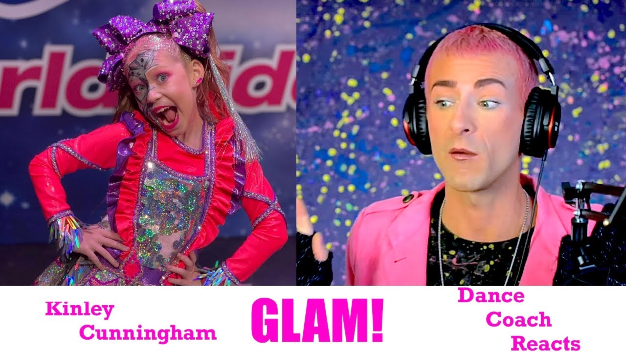 Dance Coach Reacts to KINLEY from XOMG POP! 'Glam'