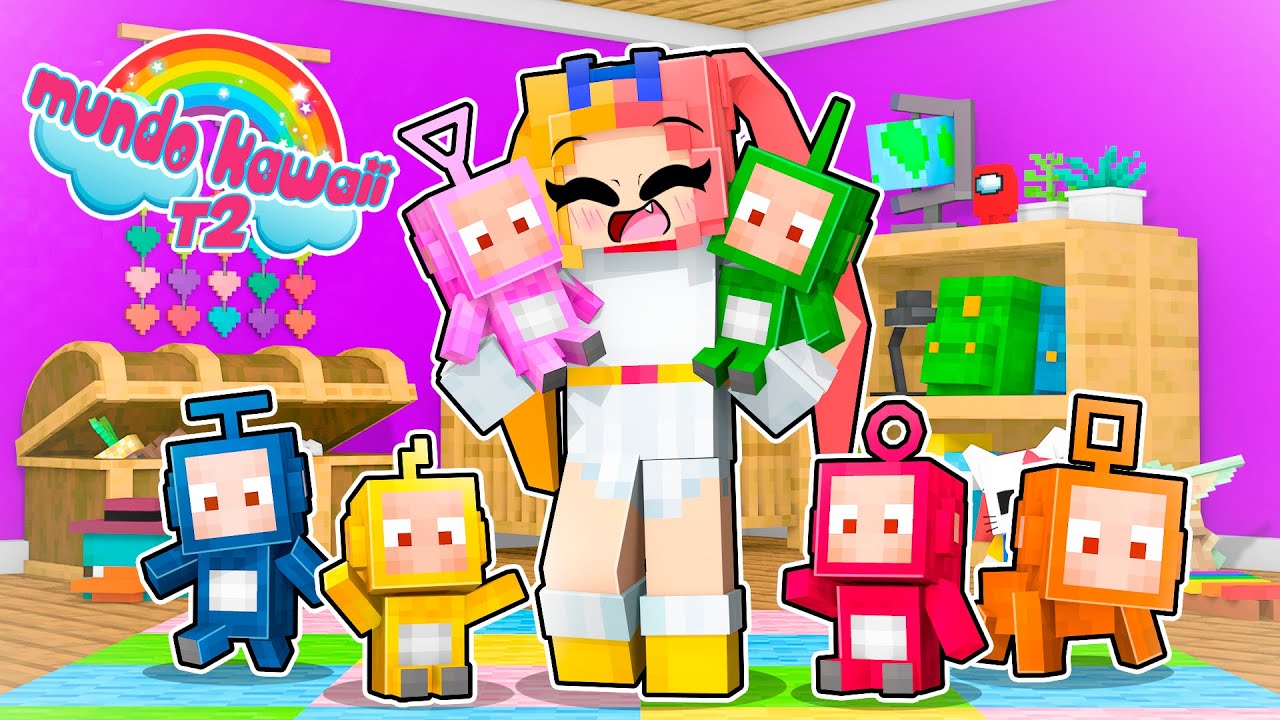 CONSTRUIMOS LA GUARDERÍA Y SALA DE JUEGOS!  - MUNDO KAWAII T2 MINECRAFT - #29