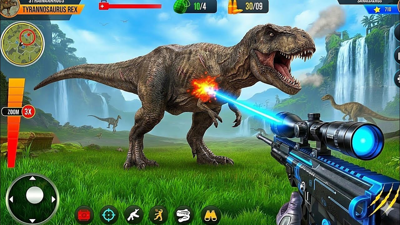 Wild Animal Hunter 3D: Epic Dinosaur Hunting Adventure 🦖| New 2026 Update Gameplay #11 