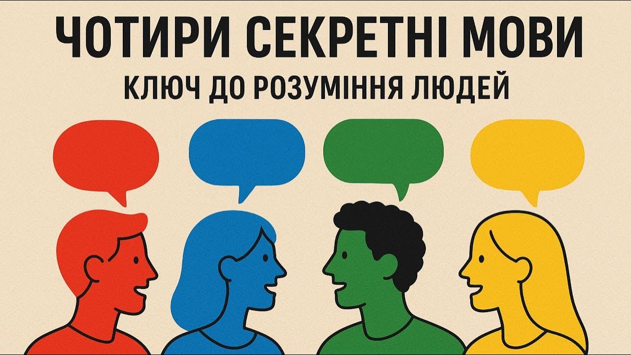Чотири секретні мови: Як зрозуміти людей за кольорами характеру