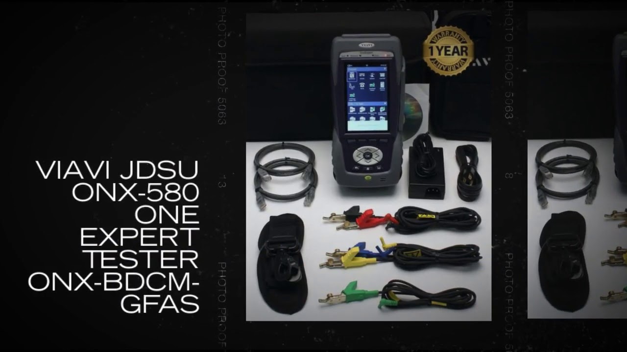 Viavi JDSU ONX-580 One Expert Tester ONX-BDCM-GFAST