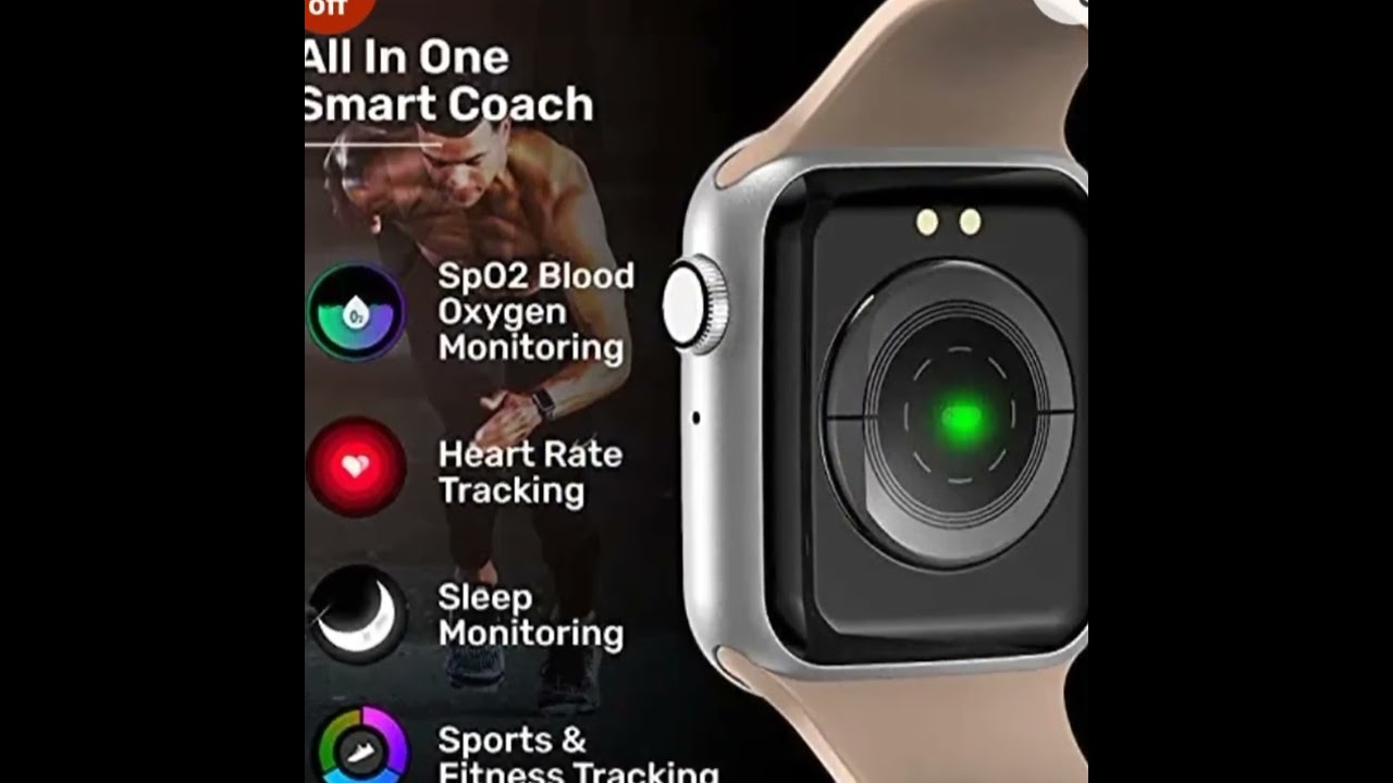 Fire-Boltt 360 SpO2 Full Touch Large Display Round Smart Watch with in-Built Games...