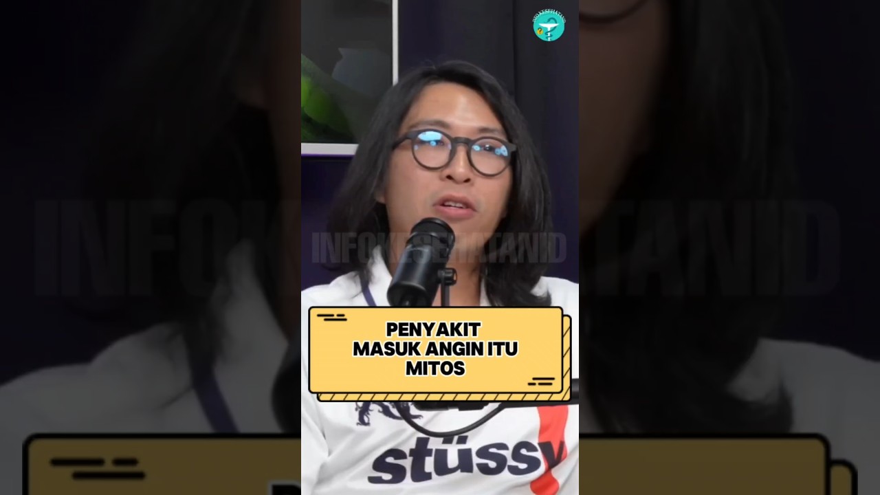 Masuk angin itu mitos dan bukan termasuk kategori penyakit !  #drtirta #edukasi #kesahatan #mitos