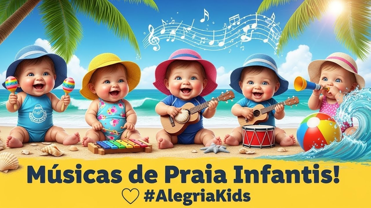 MUSICA INFANTIL COM VISUAIS GRANDES E SIMPLES PARA BEBÊS PEQUENOS | ALEGRIA KIDS OFICIAL