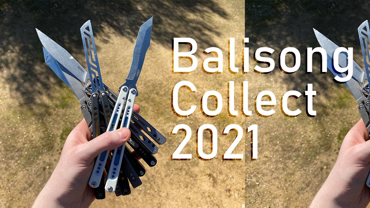 Balisong Collection 2021 ASMR (Butterfly Knife)