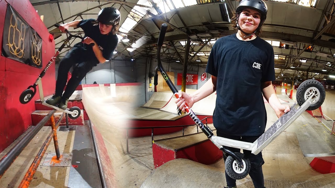 Insane Dirt Scooter Session at Rampworx!