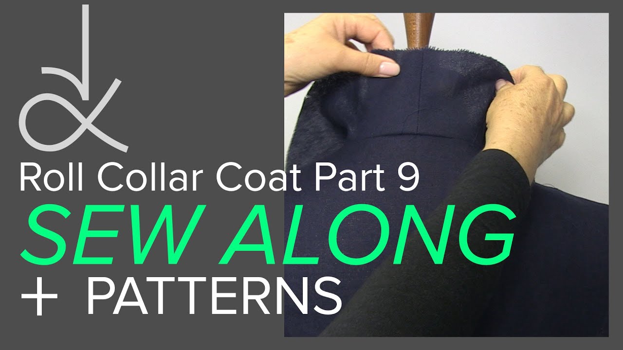 Sewing a Coat, A Sew Along. Part 9, Joining the Front to the Back