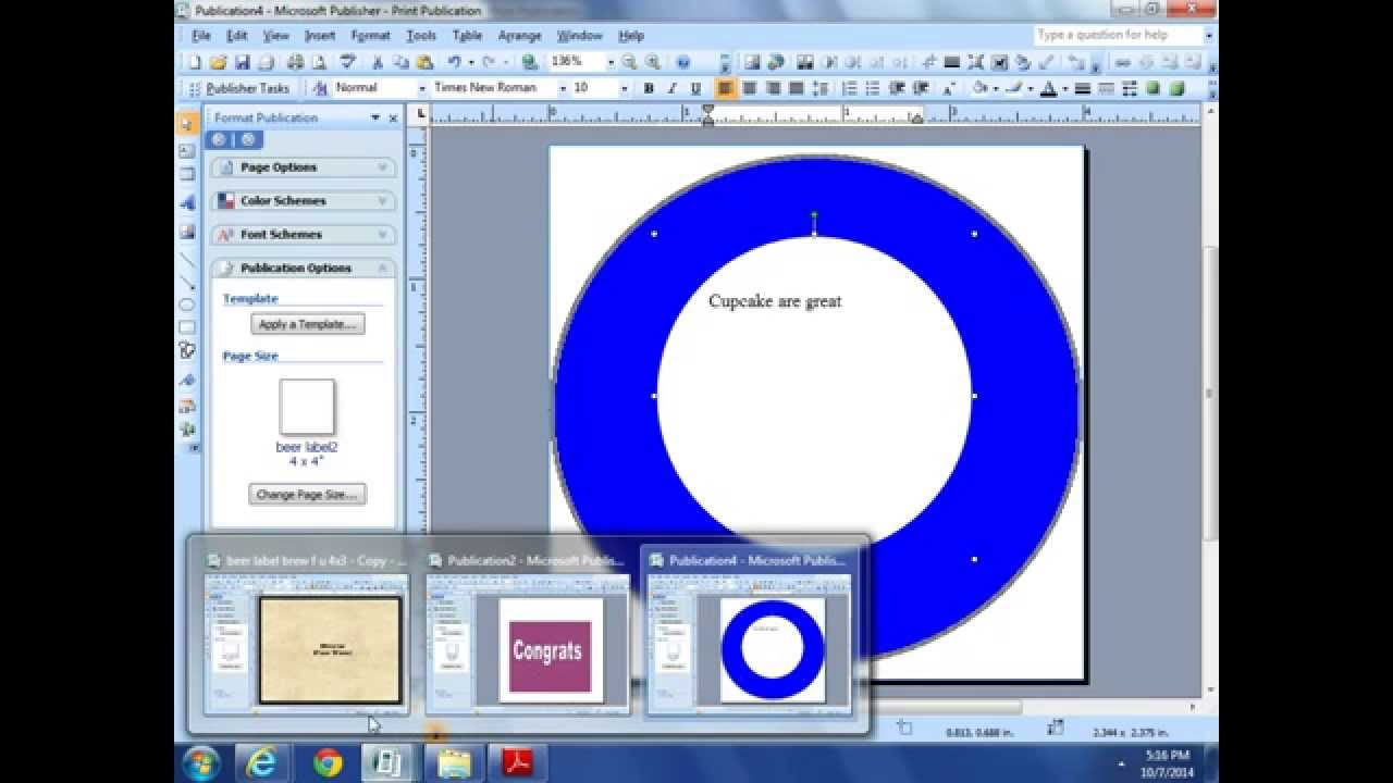 How to Make your own Labels, Tags and Printables with Microsoft Office Publisher /DIY Simple Labels