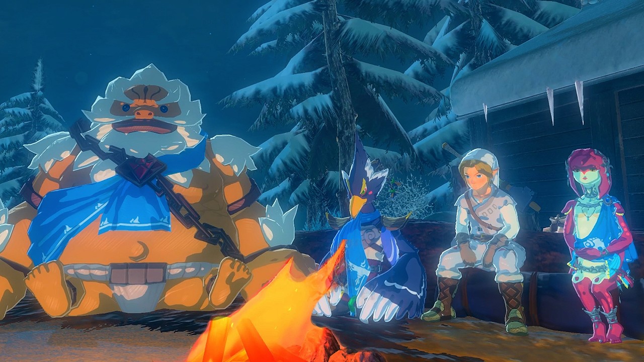 Enjoying A Cold Winter Night With Friends - Relaxing Zelda Music Ambience
