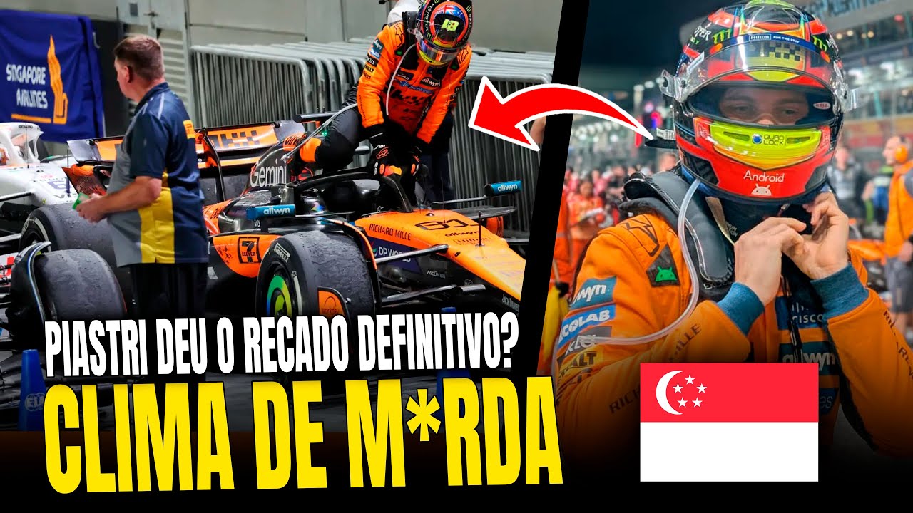🚨PIASTRI DE SACO CHEIO DESLIGA RÁDIO NA CARA DE ZAK BROWN / PUNIÇÃO HAMILTON / MAX FORA DA DISPUTA