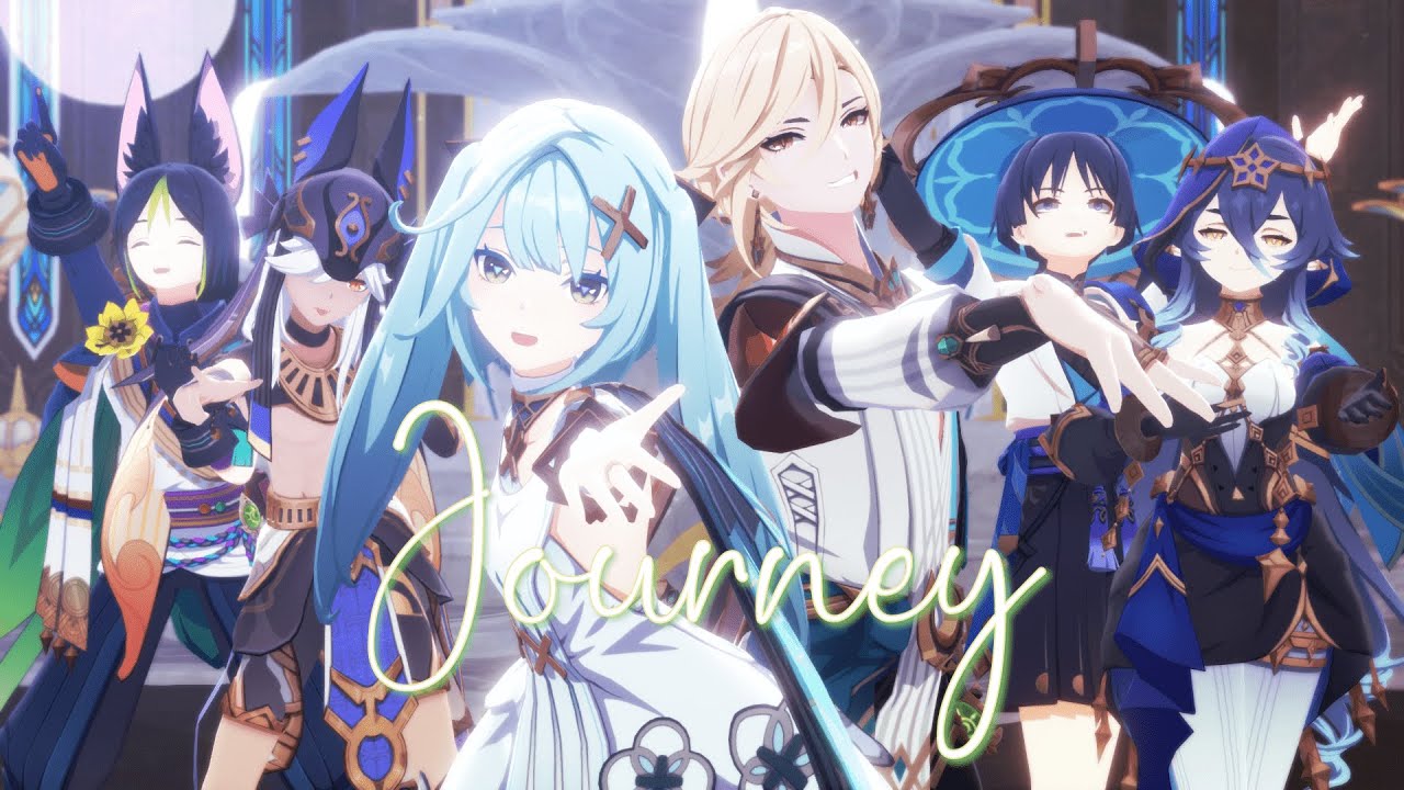 【MMD Genshin | ProSeka】Journey🌏「A Parade of Providence~🍀」