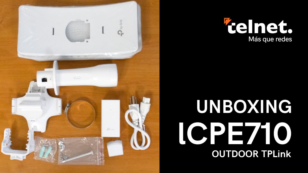 Unboxing CPE710 OUTDOOR TPLink