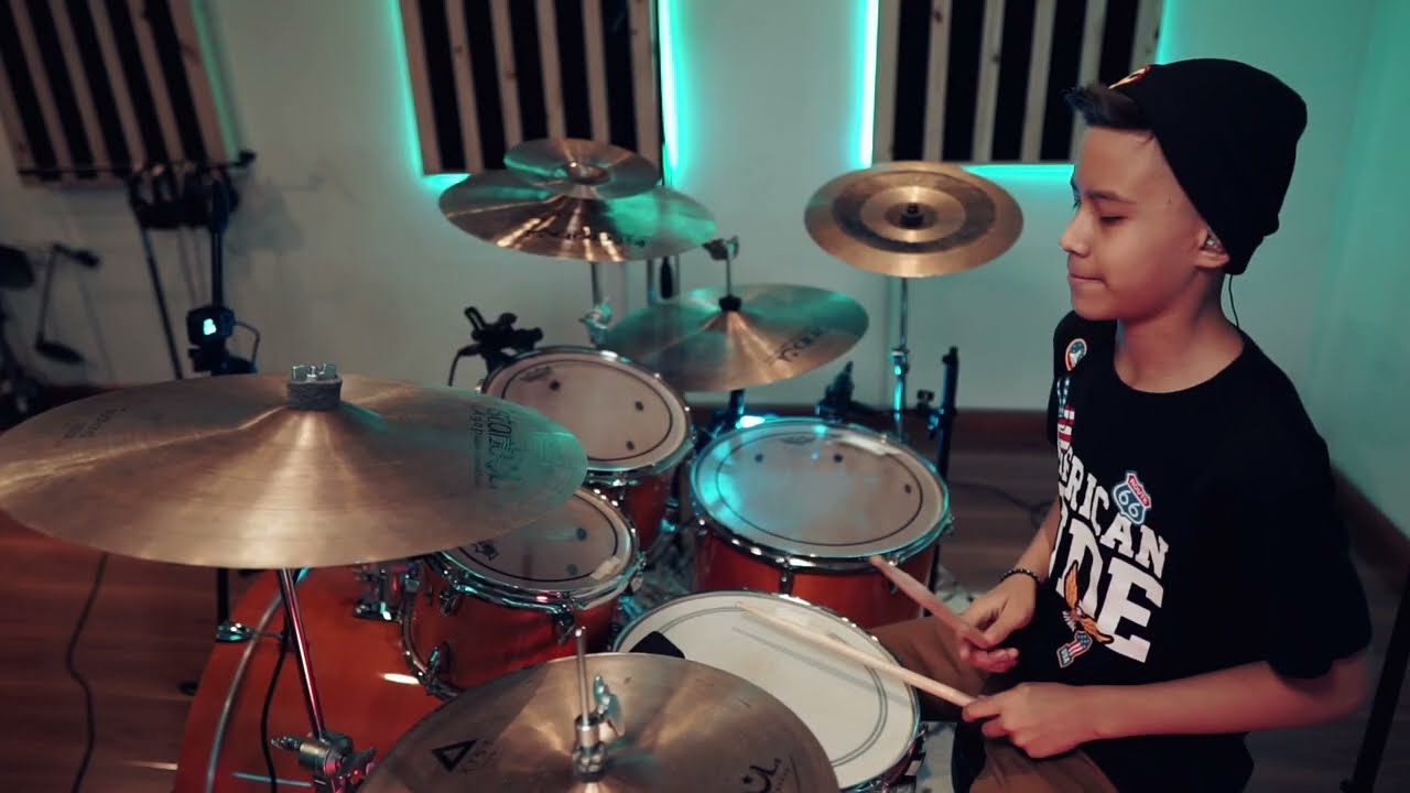 UNIDAD EN EL ESPÍRITU | NEW WINE | DRUM COVER | LUCAS CALEB AÑEZ 13 Y.O