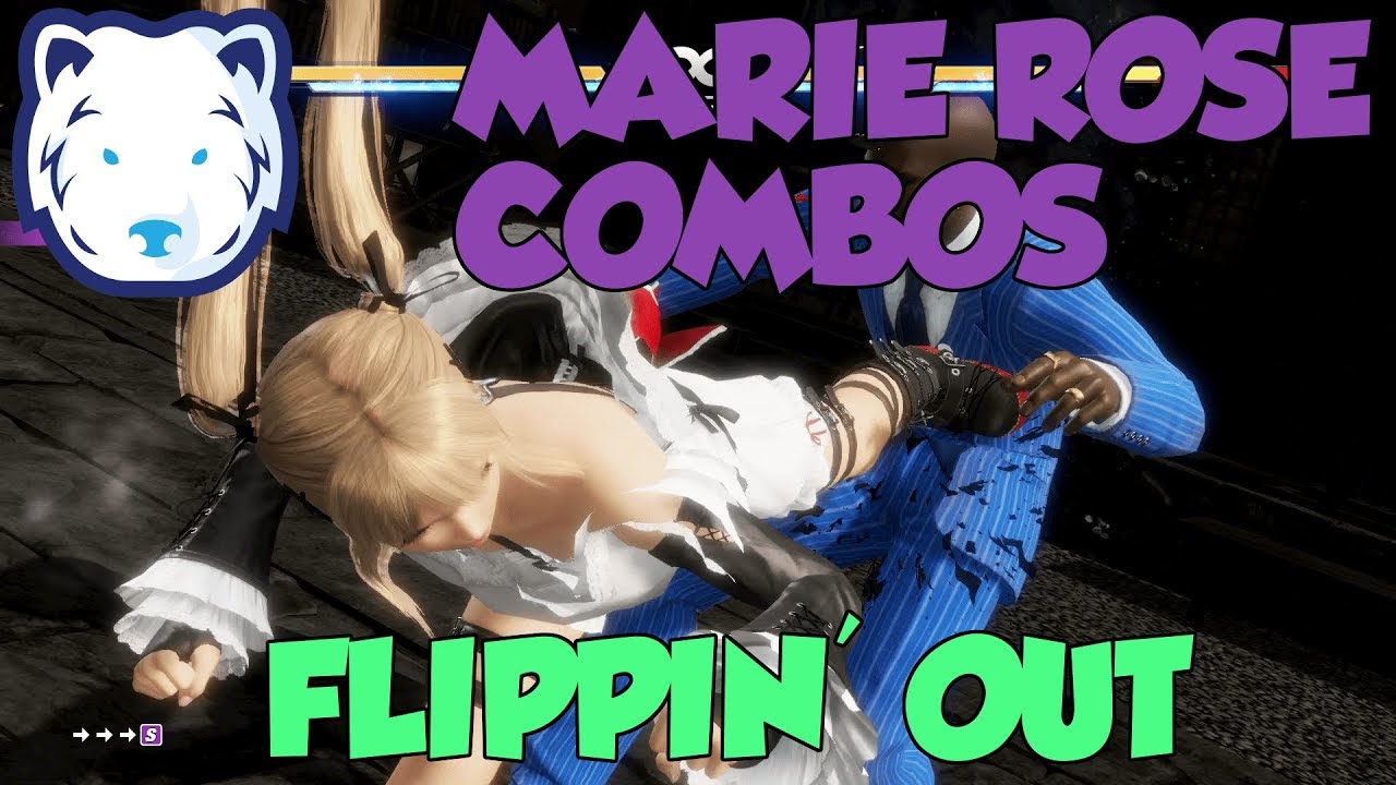 DOA6 | Marie Rose Combos with inputs
