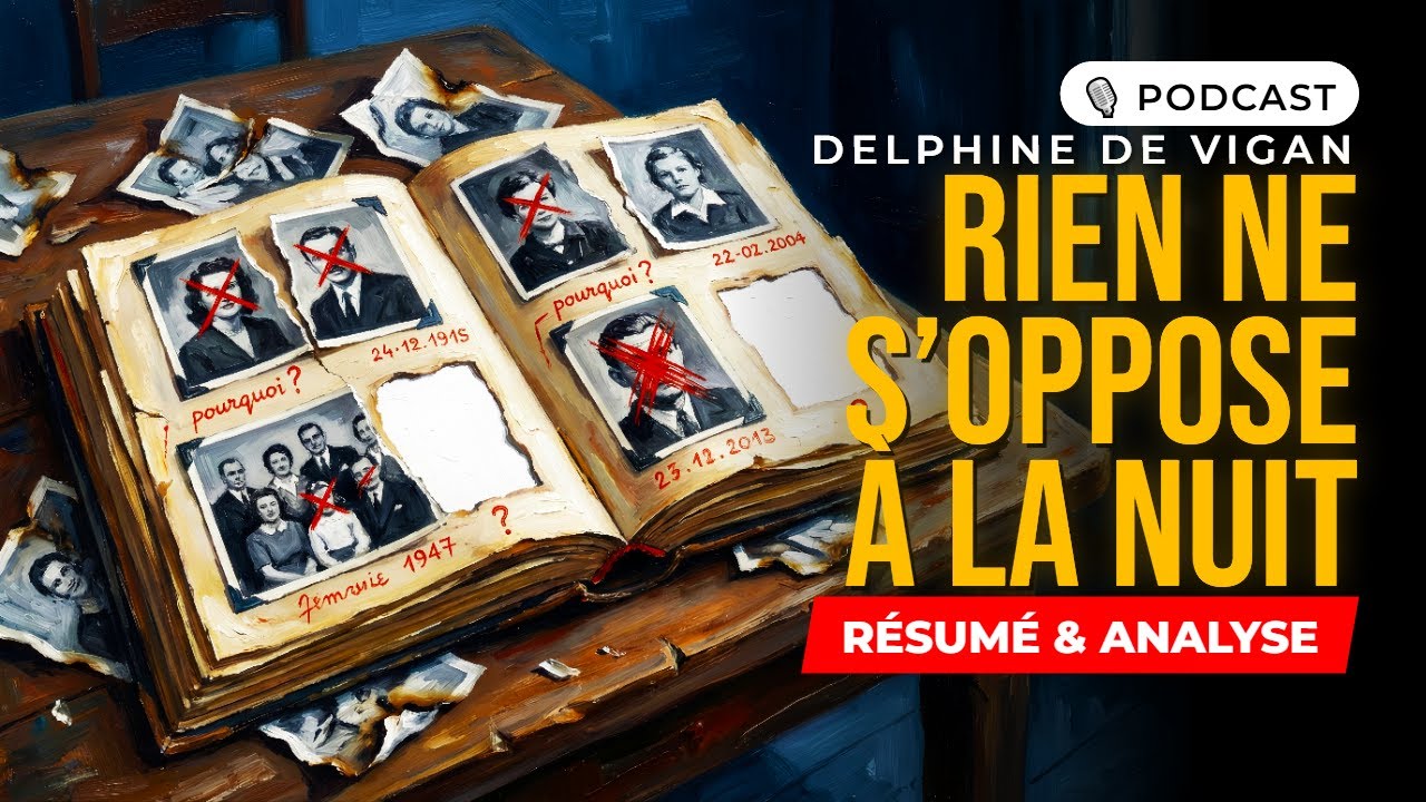 Rien ne S’oppose à la Nuit - Delphine de Vigan | Résumé Complet - Analyse - Littérature - Podcast