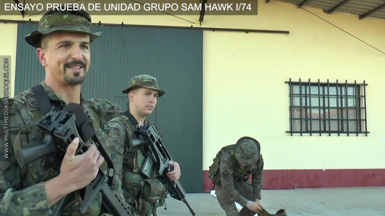 ENSAYO PRUEBA UNIDAD GRUPO SAM HAWK I 74 7 FEBRERO 2019