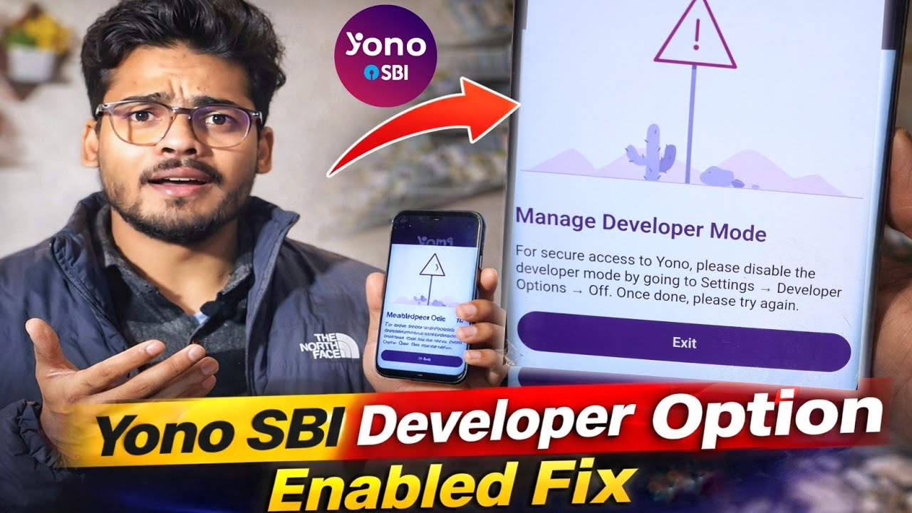 yono sbi login problem | yono sbi developer mode enable problem | manage developer mode yono sbi