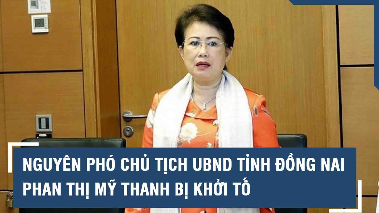 Nguy&ecirc;n ph&oacute; Chủ tịch UBND tỉnh Đồng Nai Phan Thị Mỹ Thanh bị khởi tố