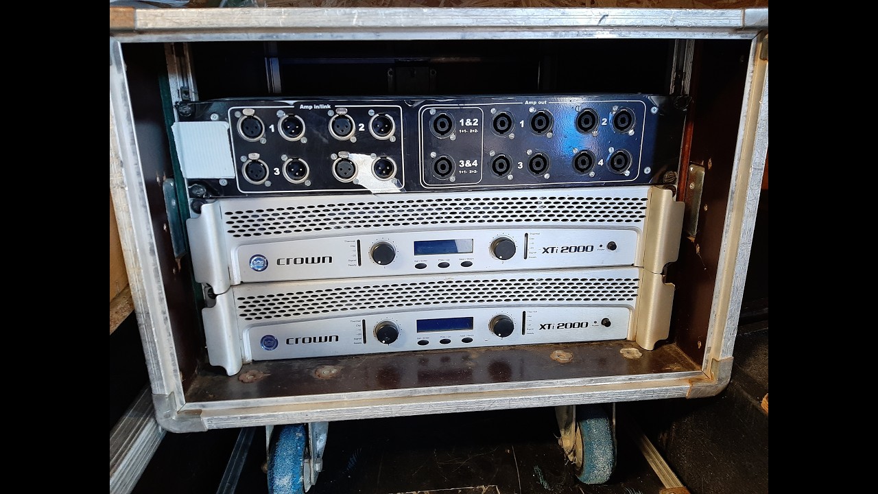 Crown XTi 2000 Full Sound Test | PA Amplifier