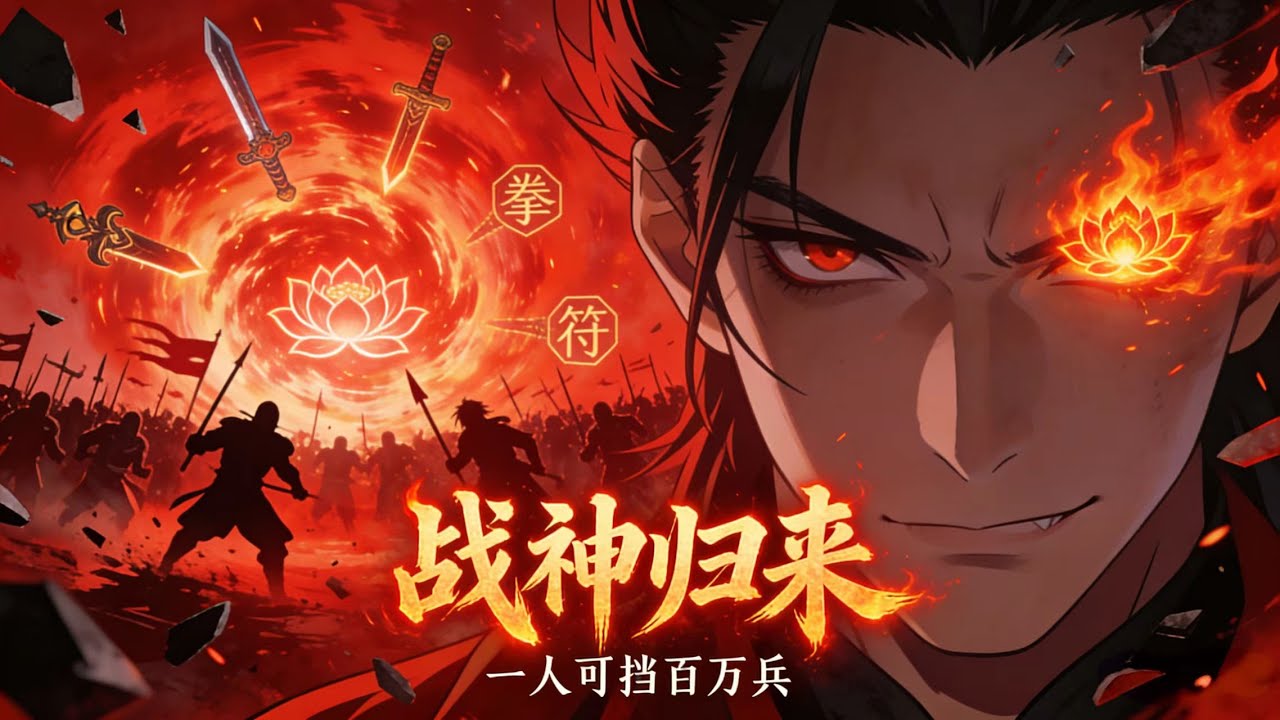 【Multi Sub】💖 戰神歸來：一人可擋百萬兵  One Man Can Stand Against a Million Soldiers #熱血 #動漫 #anime