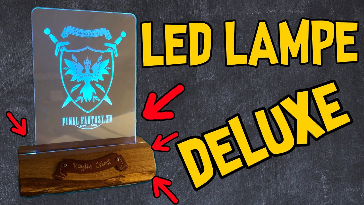 Acryl Glas LED-Plattform❗️DIY selber bauen Like a Boss 😮