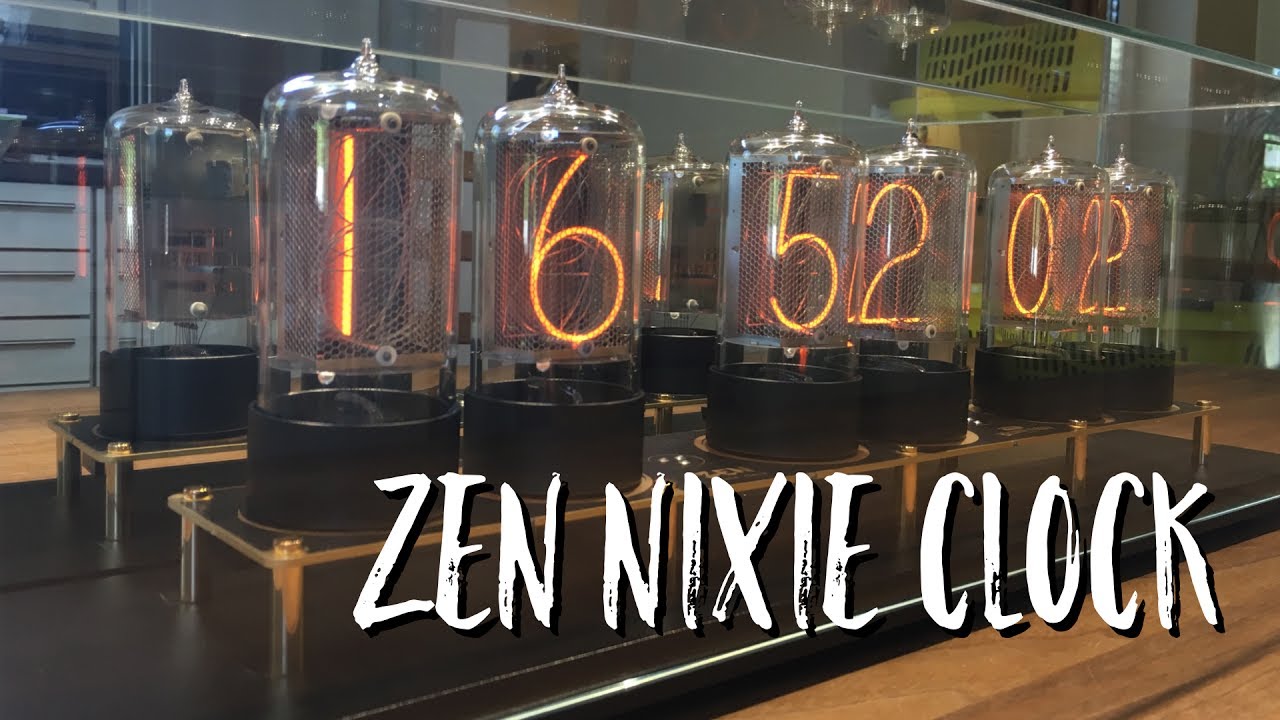 Zen Nixie Clock - Auspacken und Einschalten