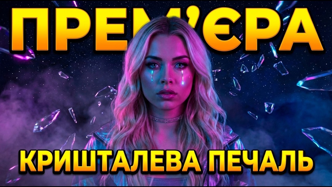 ❤️✨Прем'єра Кришталева Печаль — Synthwave / Modern Pop | УкраїнськаМузика