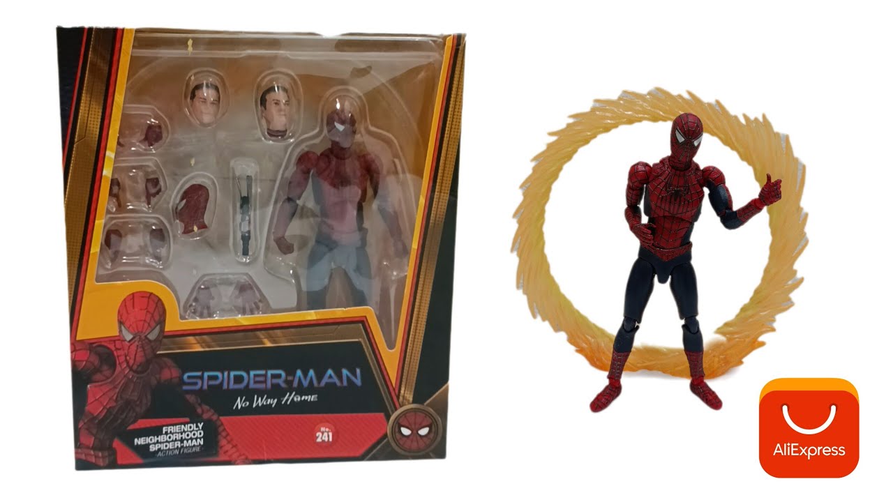 RESEÑA EN ESPAÑOL DEL SPIDER-MAN BOOTLEG BASADO EN EL MAFEX 241 #spidermannowayhome #tobeymaguire 