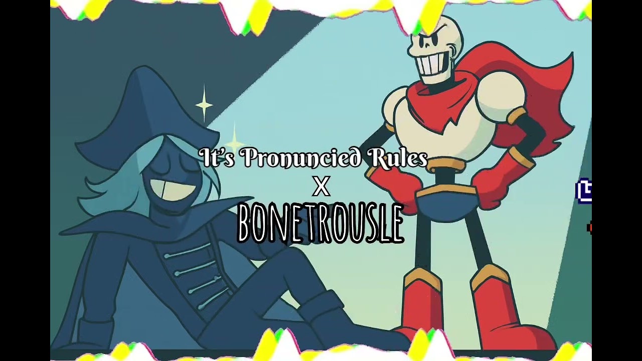 UT x DR - Infalible Rules! [It’s Pronounced Rules x BONETROUSLE] - Collab Song!