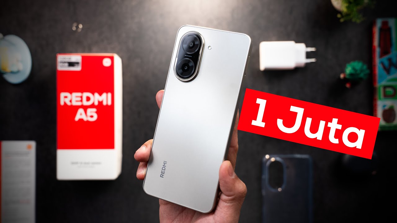 Kenapa HP PALING MURAH Xiaomi malah seganteng ini...? - Unboxing Redmi A5 Indonesia!