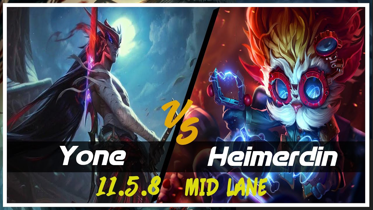 witchTboy - Yone Vs Heimerdinger MID Patch 12.20 - Yone Gameplay