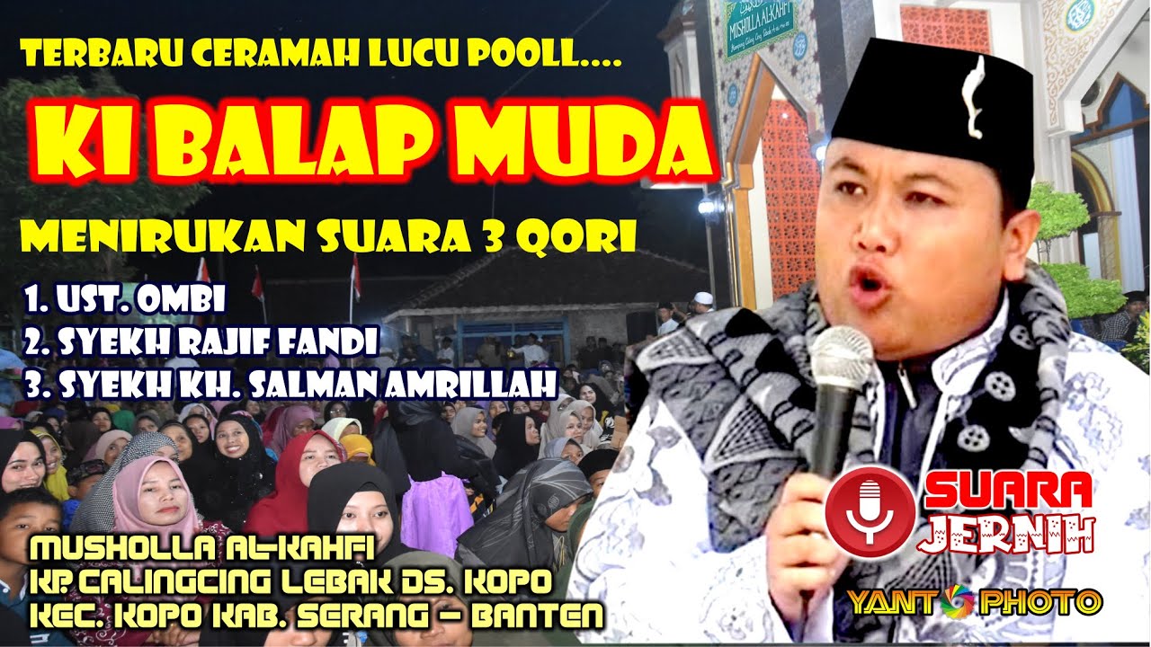 Terbaru Ceramah Ki Balap Muda / Ki Encep Aang - Bogor 😍😍😍