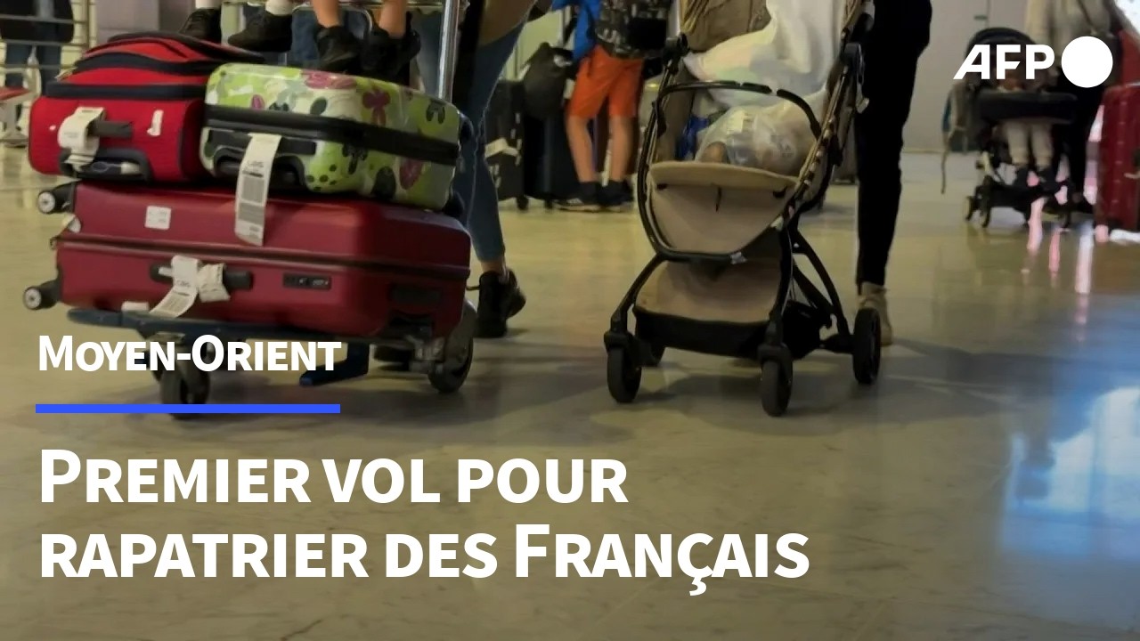 Premier rapatriement de Français bloqués au Moyen-Orient | AFP