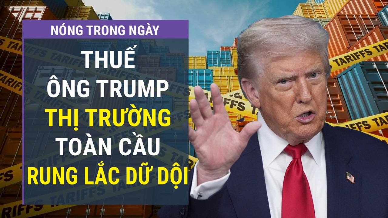 Đòn thuế của ông Trump gây rung lắc: Thị trường tiền tệ và tiền số đỏ lửa l VTC One