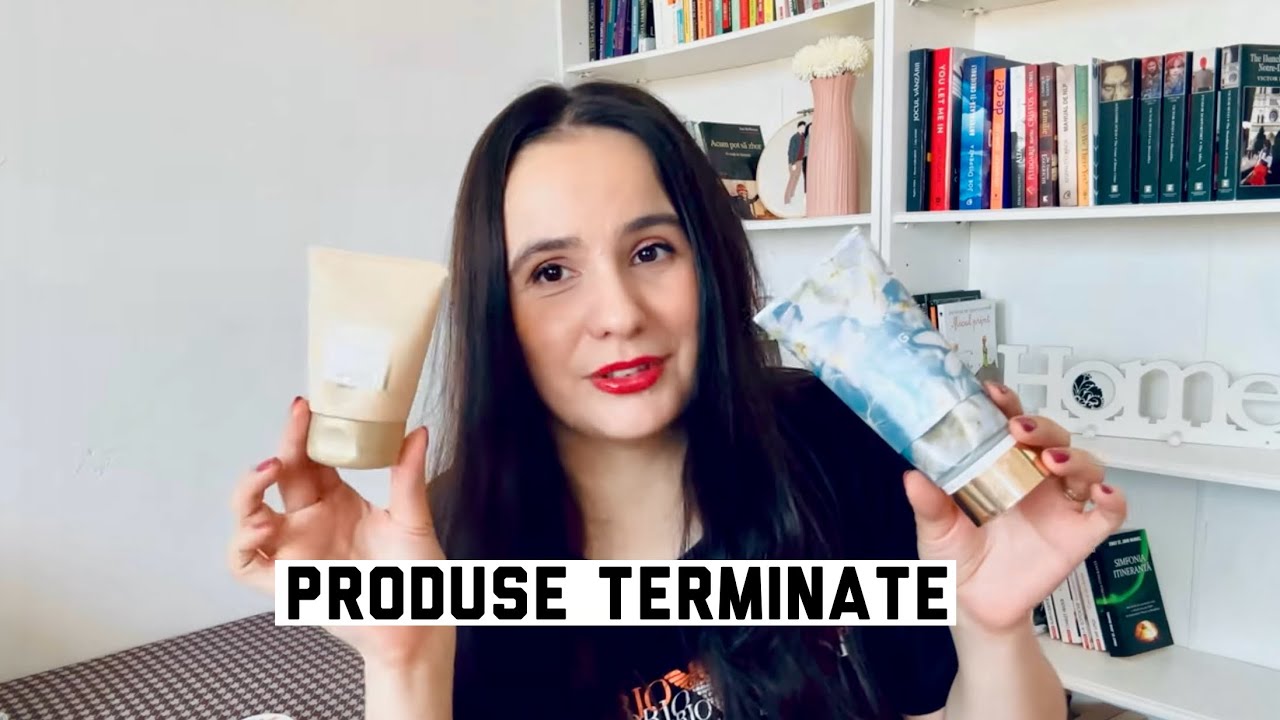 Produse terminate: produse de păr, cosmetice detergenți pt curățarea casei