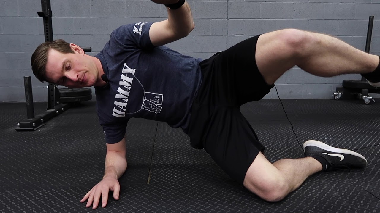 DNS Side Bridge Hip Rotation