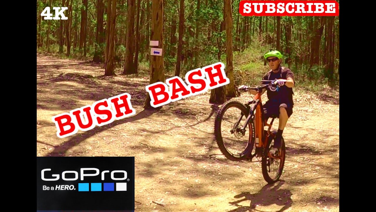 Mountain Bike Ride -Bush Bash - Blackbutt Forest Shellharbour - 4KHD. Ebike Exploring.
