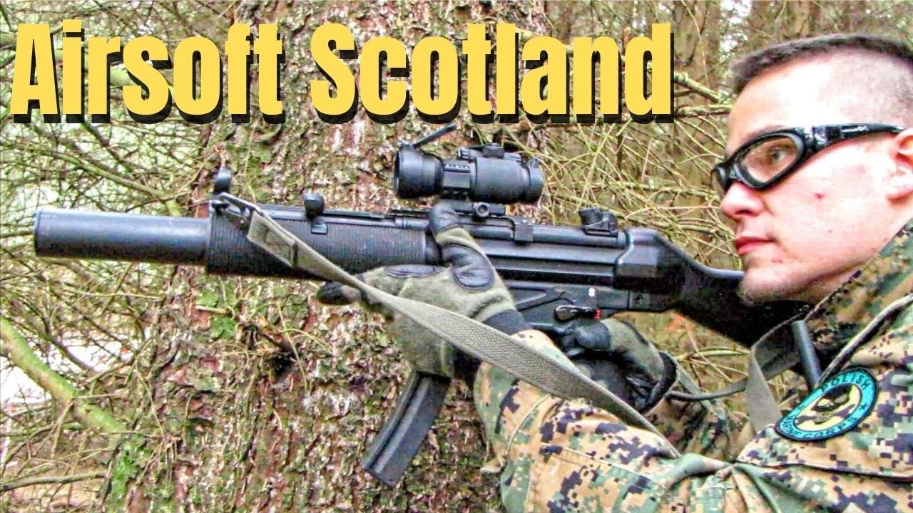Airsoft War - Polish Marine Corps in Scotland HD